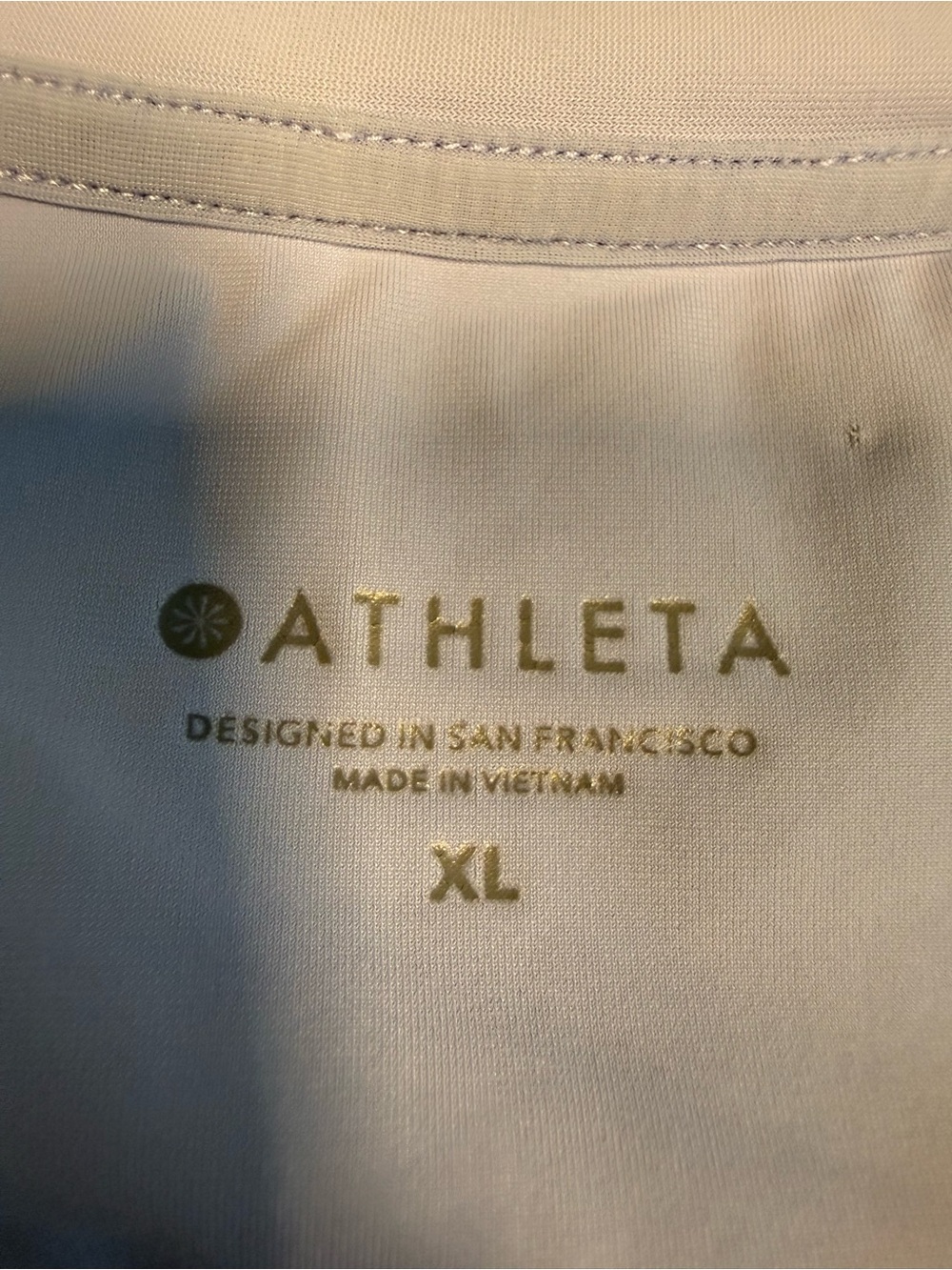 Athleta Lavender Zip-Front Athletic Tank - Picture 5 of 7
